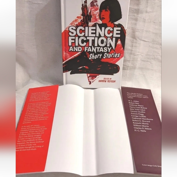 Fantasy Science Fiction Short Stories H G Wells Hawthorne Magic And Collection - Picture 5 of 10